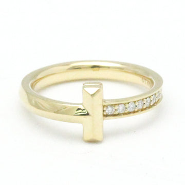 TIFFANY T One Ring Yellow Gold [18K] Fashion Diamond Band Ring Gold