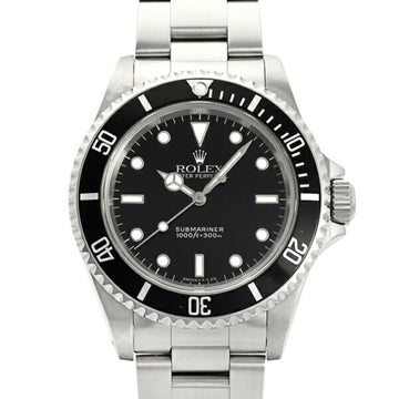ROLEX Submariner 14060 Black Dial Watch Men's