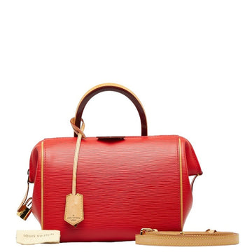 LOUIS VUITTON Epi Dog BB Handbag Shoulder Bag M93249 Coquelicot Red Leather Ladies