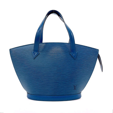 LOUIS VUITTON Saint-Jacques Handbag Epi Leather  M52275 Women's Blue