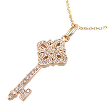 TIFFANY Victoria Key Women's Necklace 750 Pink Gold