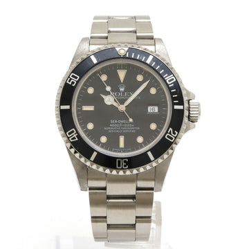 ROLEXWatch  Sea Dweller Date Black Dial Diver 1220m Waterproof SS E Number Men's AT Automatic 16600
