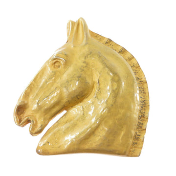 Hermes Horse Motif Brooch Ladies