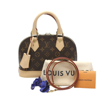 LOUIS VUITTON Handbag Monogram Alma BB M53152 Brown