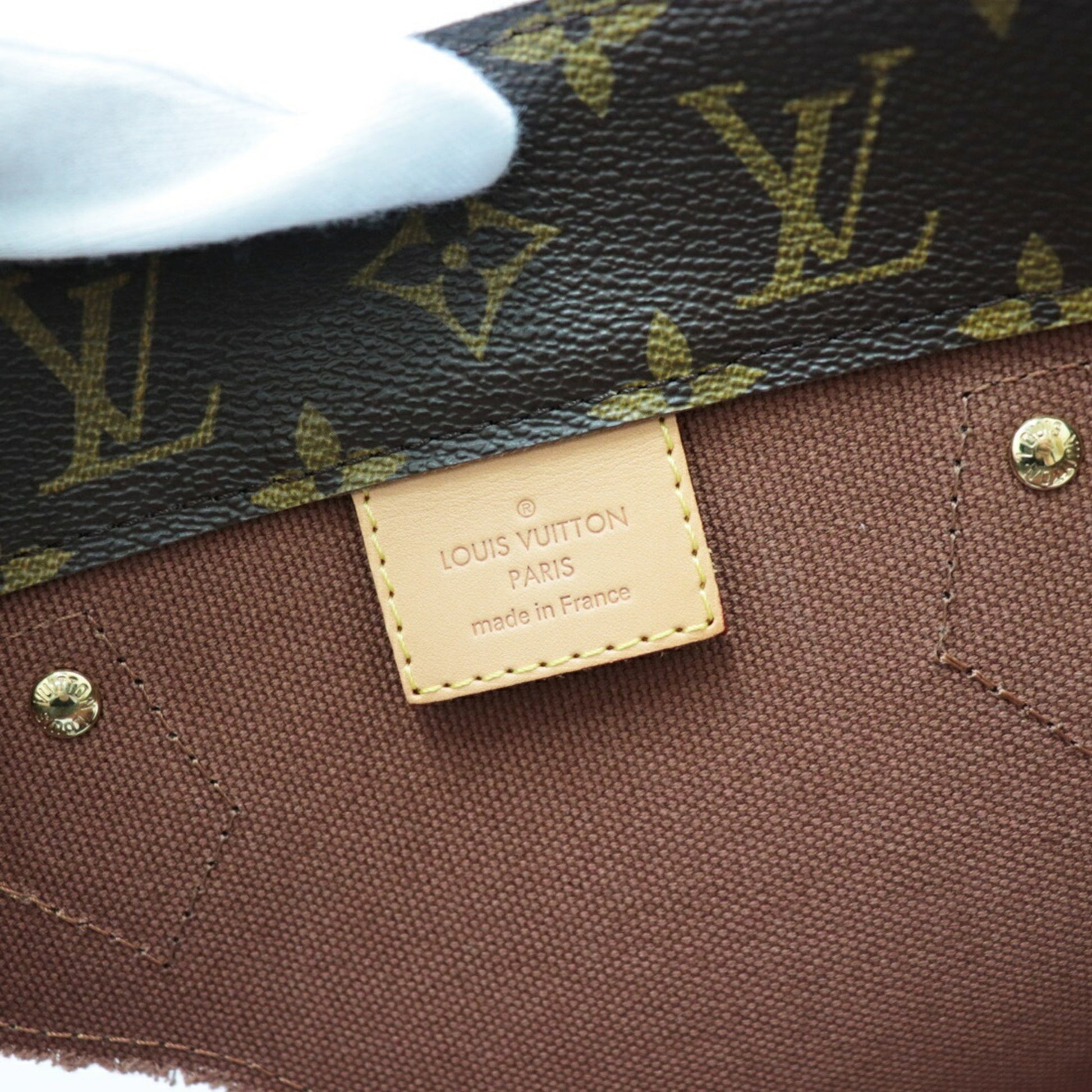 Louis Vuitton LOUIS VUITTON Monogram With Holes Tote Bag M40279 Limited  Comme des Garcons Rei Kawakubo
