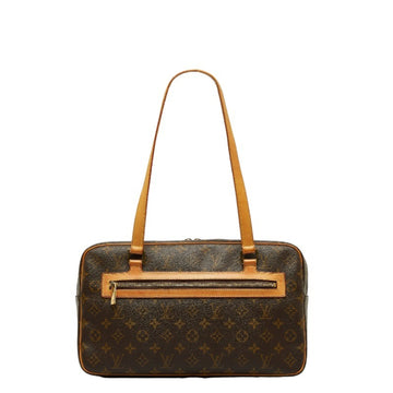 LOUIS VUITTON Monogram City GM Handbag Shoulder Bag M51181 Brown PVC Leather Ladies