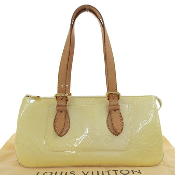Louis Vuitton Vernis Rosewood Avenue Shoulder Bag Perle M93508
