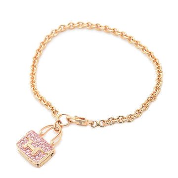 Hermes Amulet Constance Bracelet Pink Sapphire K18PG