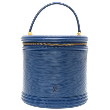 LOUIS VUITTON Epi Cannes Blue M48035 Handbag