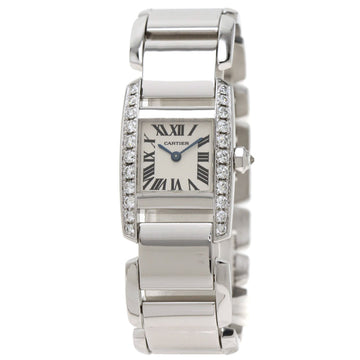 Cartier WE70039H tankissim MM diamond bezel watch K18 white gold K18WG ladies CARTIER
