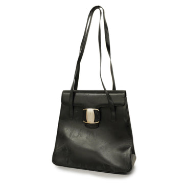 SALVATORE FERRAGAMOAuth  Vara Shoulder Bag Women's Shoulder Bag Black