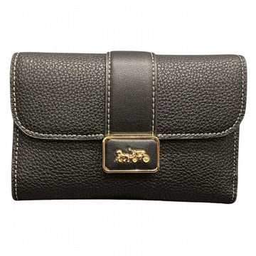 COACH Medium Grace Wallet CC059 Leather Trifold Ladies