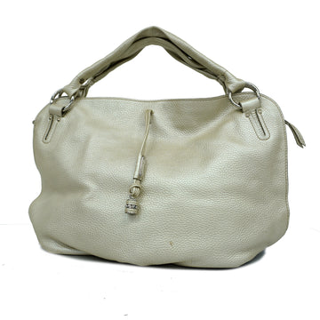 CELINEAuth  Bittersweet Tote Bag Women's Leather Tote Bag White