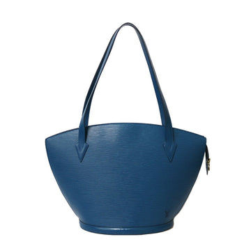 LOUIS VUITTON Shoulder Bag Epi Sun Jack M52265 Blue Toledo Ladies Leather