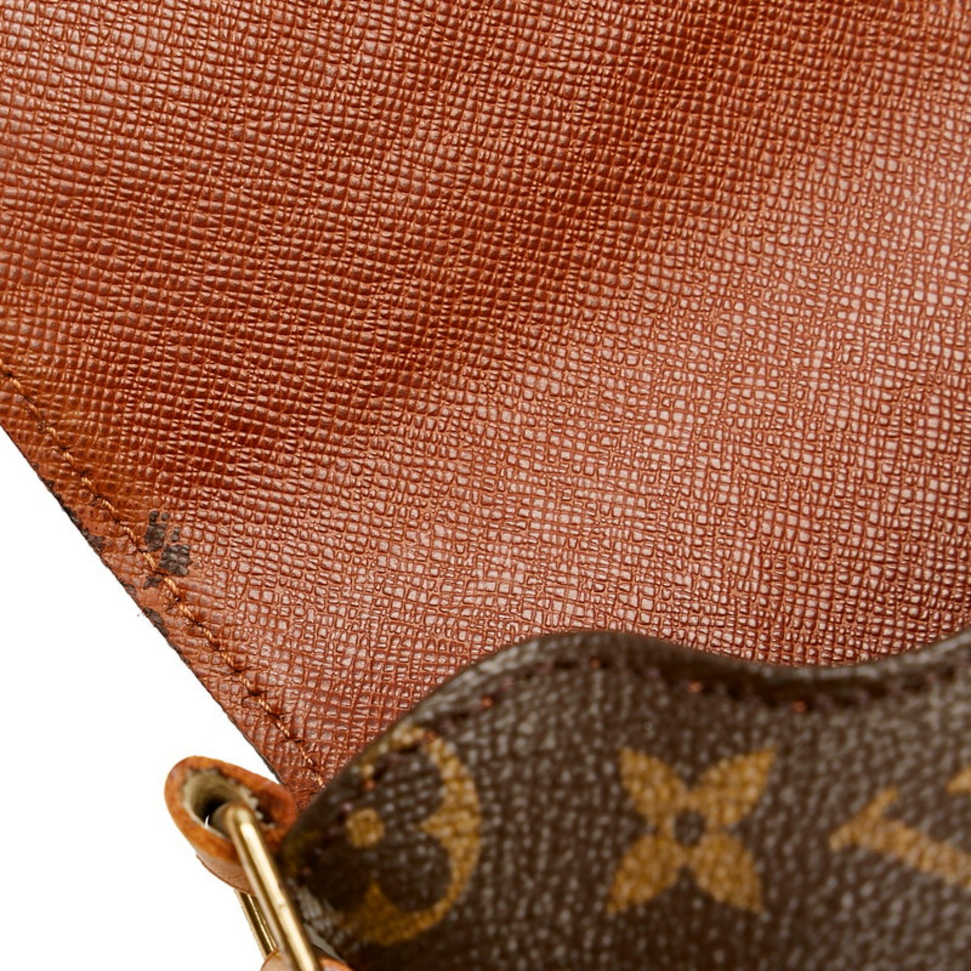 Louis Vuitton Monogram Musette Tango Long Strap M51388 Brown Cloth