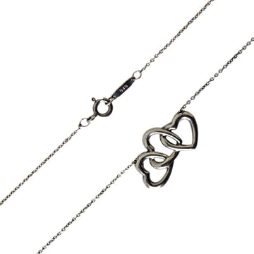 TIFFANY & Co. Chain Necklace Heart Motif Sv925 Approx. 41cm