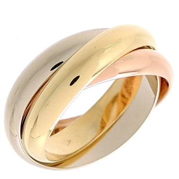 CARTIER #54 Trinity Women's and Men's Ring 750 Yellow Gold
