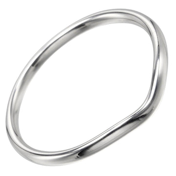 TIFFANY&Co. Curved Band 2mm No. 22 Ring Pt950 Platinum Approx. 3.95g