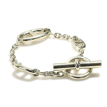 HERMES Bracelet Shane Dunkle Silver 925 Unisex