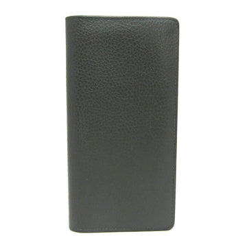 LOUIS VUITTON Taurillon Brazza Wallet M58802 Men's Taurillon Leather Long Wallet [bi-fold] LV Charcoal