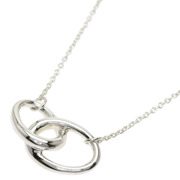 TIFFANY double loop necklace silver ladies &Co.