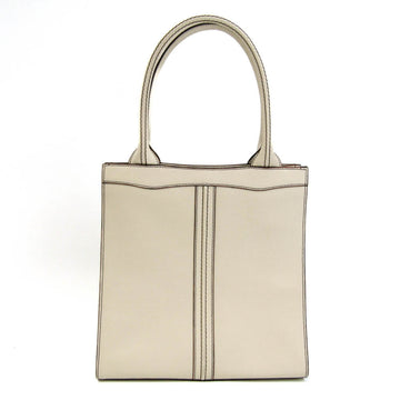VALEXTRA Women's Leather Tote Bag Off-white