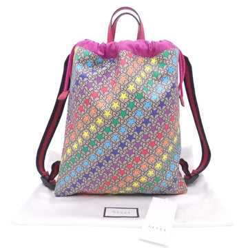 Gucci Backpack GG Supreme Children's Multicolor PVCx Canvas Rucksack 550775