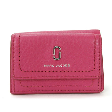 MARC JACOBS Trifold Wallet Compact M0015413 Leather Begonia Pink Ladies  wallet pink