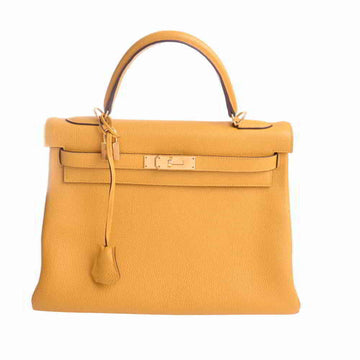 Hermes Togo Kelly 32 handbag yellow