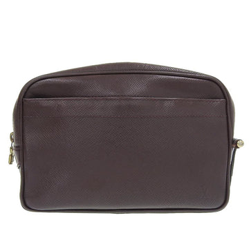Louis Vuitton Taiga Calga Clutch Bag Second Akajou M30816