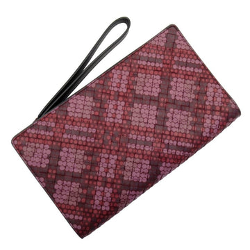 BOTTEGA VENETA Clutch Bag Second Intrecciato Purple Series Leather