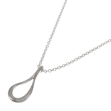 TIFFANY Open Teardrop Necklace Silver Women's &Co.