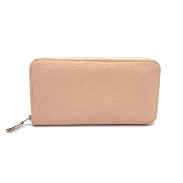 HERMES azap long classic Pink Taurillon Clemence leather