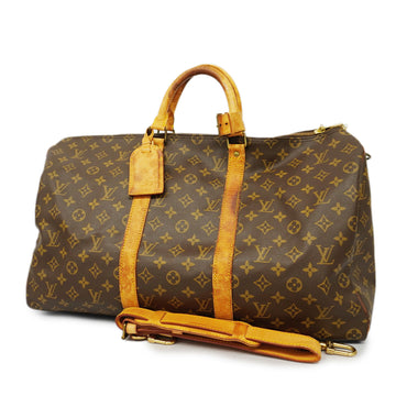 Louis Vuitton 2008 Pre-owned Monogramouflage Keepall Bandoulière 55 Travel Bag - Green
