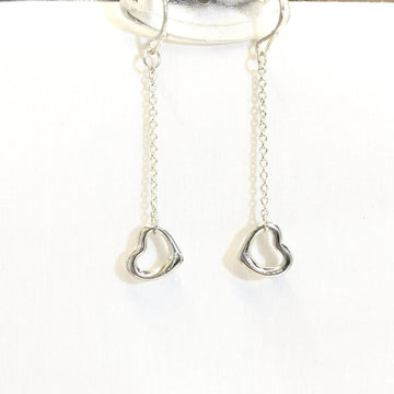TIFFANY&Co.  Earrings Open Heart Elsa Peretti Swaying Top Hook Drop Silver 925 Made in Italy Accessories Ladies ITWG678WD0K RLV2358M