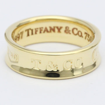 TIFFANY 1837 Ring Yellow Gold [18K] Fashion No Stone Band Ring Gold