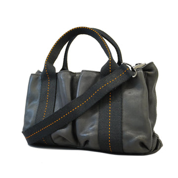 Hermes Caravan Horizontal 2way Bag PM Leather Handbag,Shoulder Bag Black