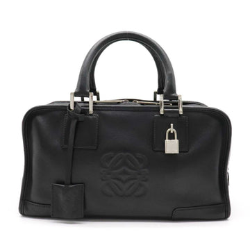 Loewe Amazona 28 Anagram Handbag Mini Boston Leather Black 311.62.001