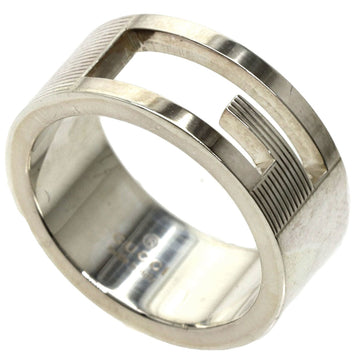 GUCCI G #12 Ring Silver Ladies