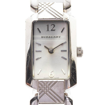 BURBERRY watch BU4211 quartz silver dial stainless steel ladies