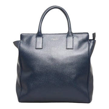 MICHAEL KORS handbag tote bag navy leather ladies