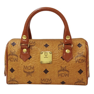 MCM Bag Ladies Glam Handbag Shoulder 2way PVC Camel