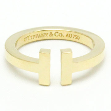 TIFFANY T Square Ring Yellow Gold [18K] Fashion No Stone Band Ring Gold