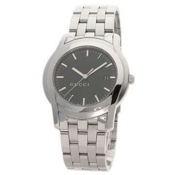 GUCCI 5500XL Watch Stainless Steel/SS Men's