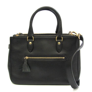 J&M DAVIDSON Women's Leather Handbag,Shoulder Bag Black