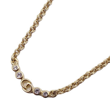 CHRISTIAN DIOR Necklace Women's Gold