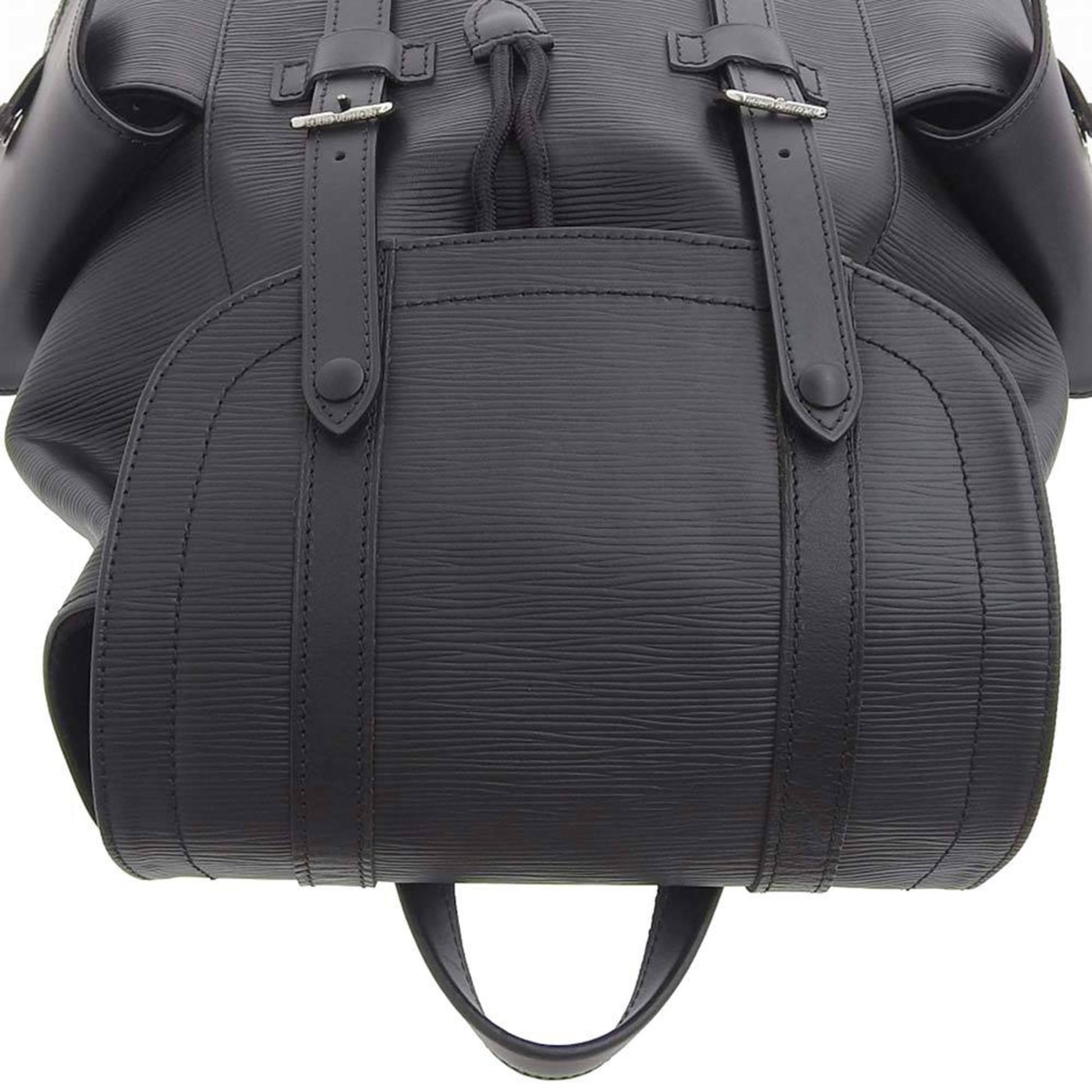 Louis Vuitton Epi Christopher PM rucksack Noir black M50159