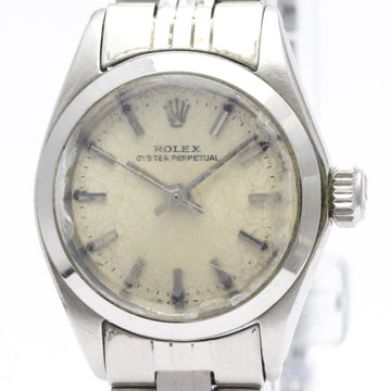 ROLEXVintage  Oyster Perpetual 6618 Steel Automatic Ladies Watch BF549546