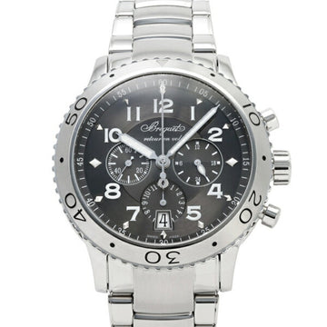 BREGUET Type XXI 3810ST 92 SZ9 Gray Dial Watch Men's