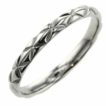 Chanel ring matelasse width about 2.5mm platinum PT950 No. 18 men's CHANEL